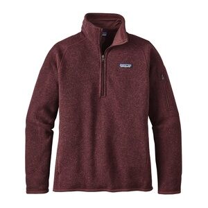 Patagonia Women’s Better Sweater Fleece Pullover – Dark Ruby, Size Small
